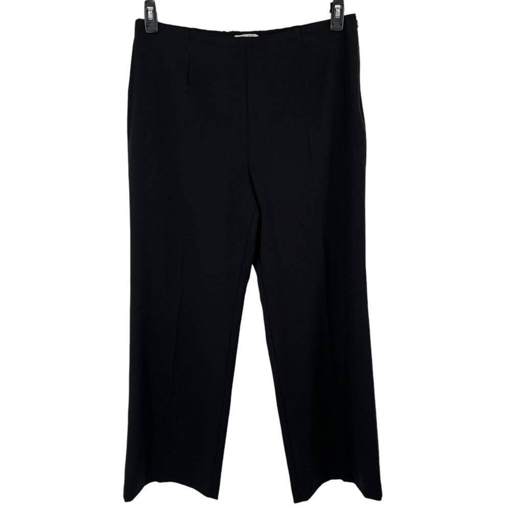 Nic + Zoe pants Avenue wide leg trousers black size 16 - Picture 2 of 7